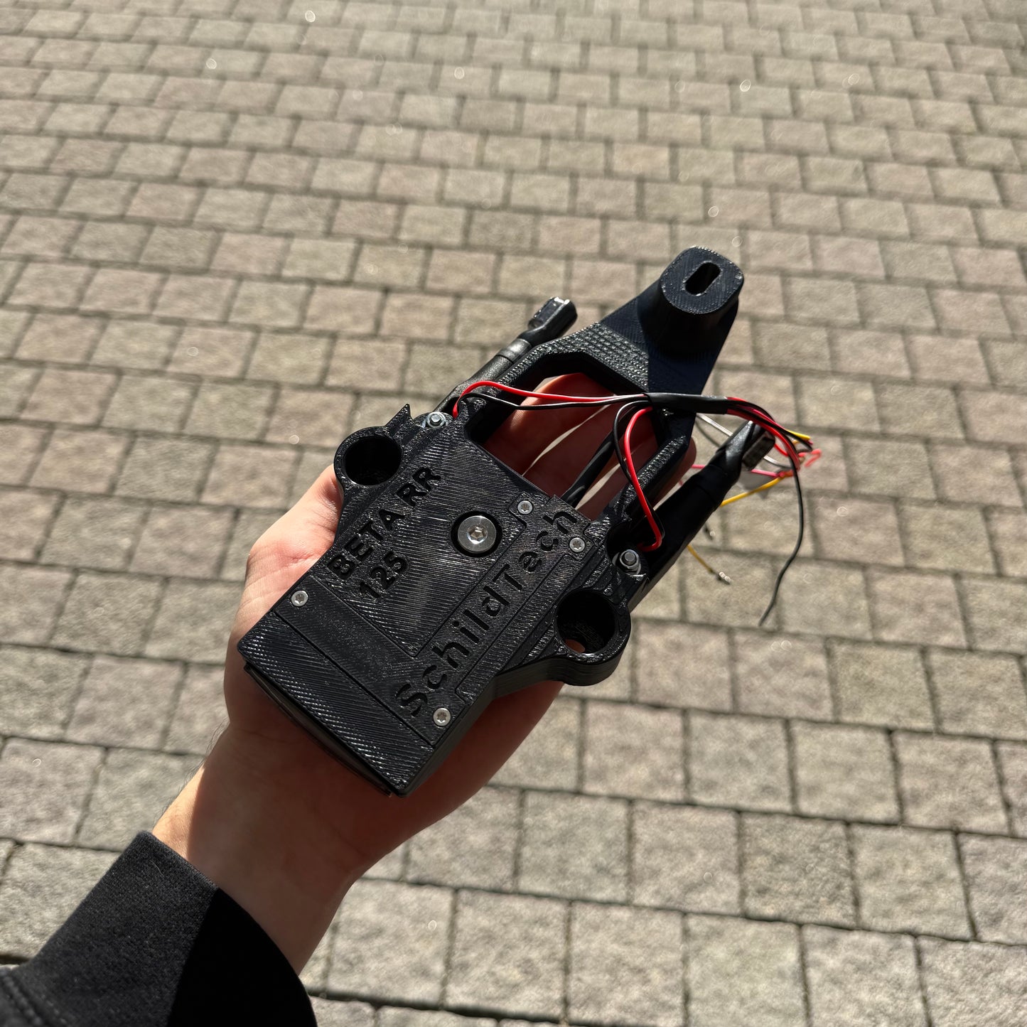 Abnehmbarer Kennzeichenhalter Beta RR 125 LC 2013-2017