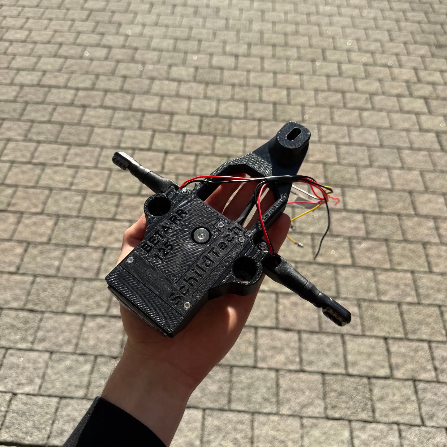 Abnehmbarer Kennzeichenhalter Beta RR 125 LC 2013-2017